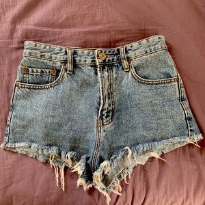 BDG High Rise Cheeky Denim Shorts